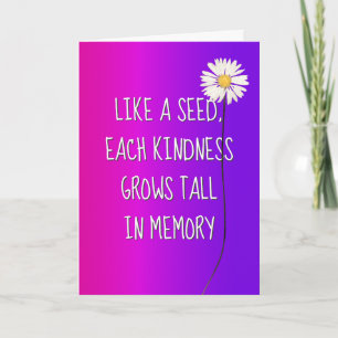 Daisy Thank You Card