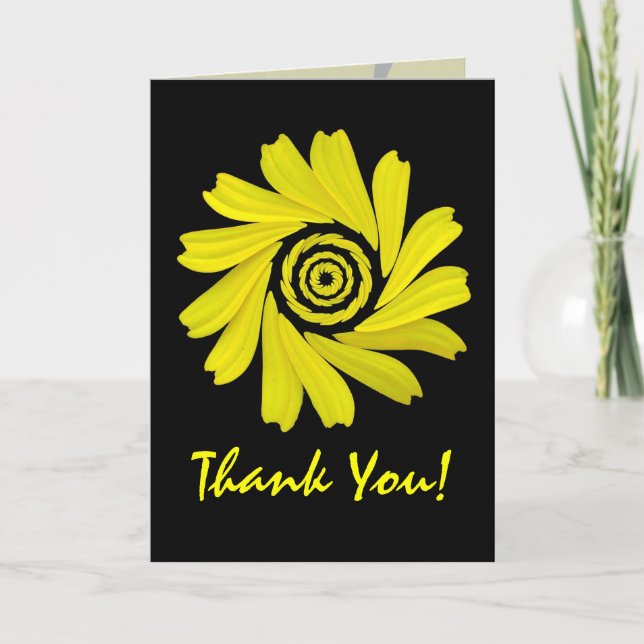 Daisy Thank You Card (Front)