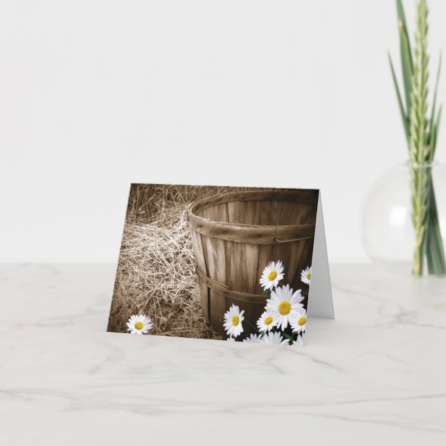 Daisy Thank You Card (Front)