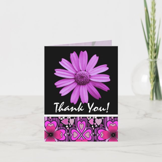 Daisy Thank You Notecard (Front)