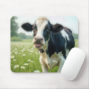 Daisy The Cow Mouse Pad