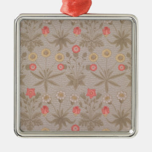 'Daisy', the first wallpaper designed by William M Metal Ornament