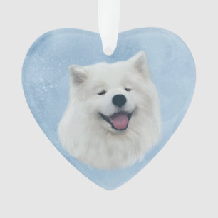 Daisy the samoyed ornament