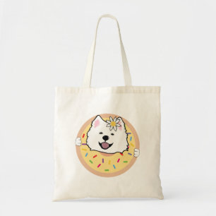 Daisy the samoyed  tote bag