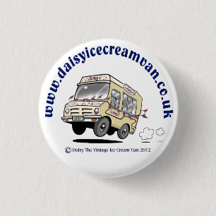 Daisy The Vintage Ice Cream Van Badge