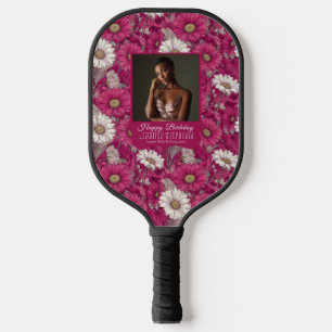 Daisy Theme 40Th Birthday  For Him Pickleball Paddle