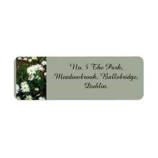 Daisy Theme Address Labels