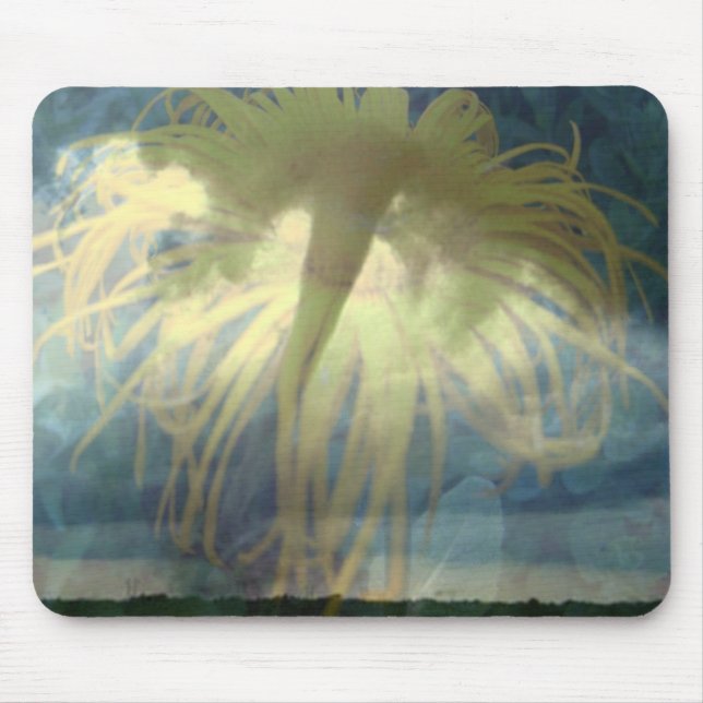 Daisy Tornado Mouse Pad (Front)