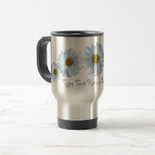 Daisy Travel Mug Personalised Daisies Tumblers
