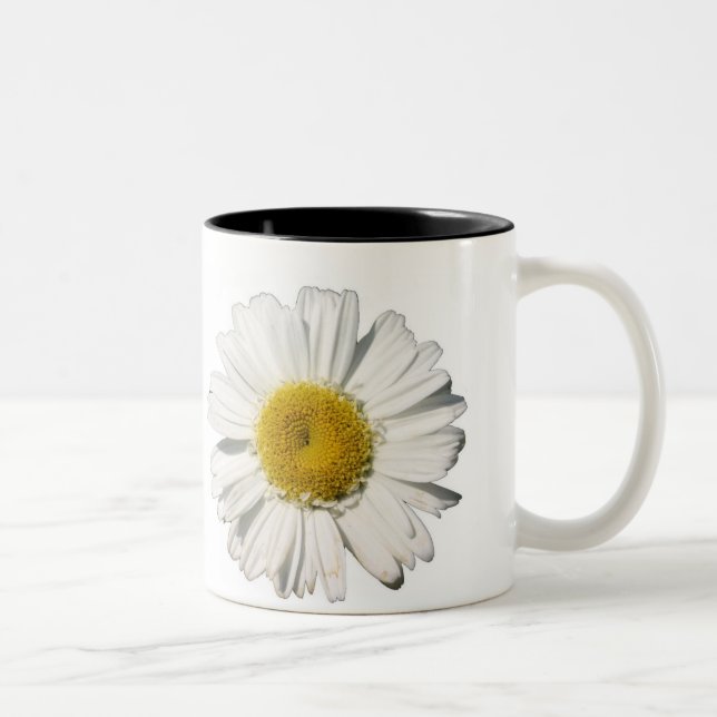 Daisy Two-Tone Coffee Mug (Right)