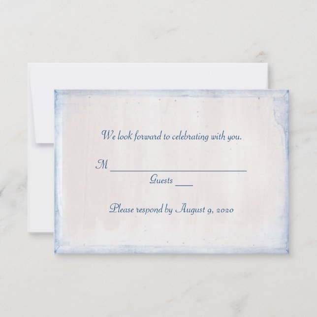 Daisy Vow Renewal RSVP Invitation (Front)