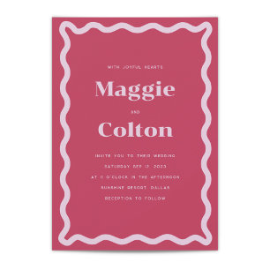 Daisy Wedding Invitation