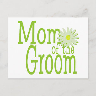 Daisy Wedding/ Mum of Groom Postcard