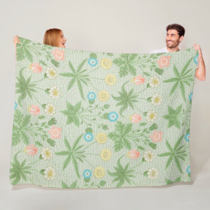 Daisy, William Morris Fleece Blanket