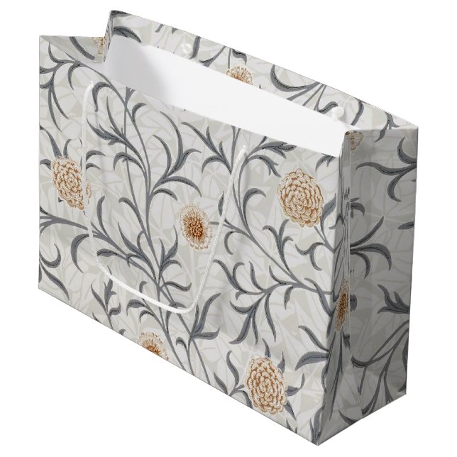 Daisy, William Morris Large Gift Bag (Front Angled)
