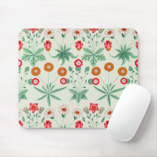 Daisy, William Morris Mouse Pad (With Mouse)