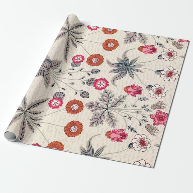 Daisy, William Morris Wrapping Paper (Unrolled)