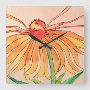 Daisyclock Square Wall Clock