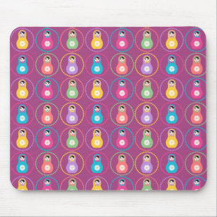 Daisyflower pattern  mouse pad