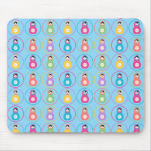 Daisyflower pattern  mouse pad
