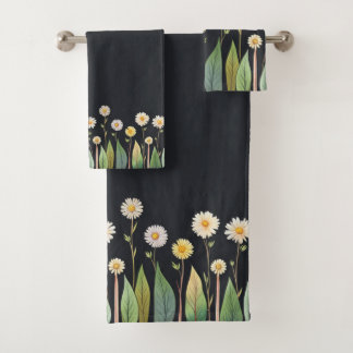 Daisy's In the Night Bath Towel Set