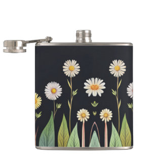 Daisy's In the Night Hip Flask