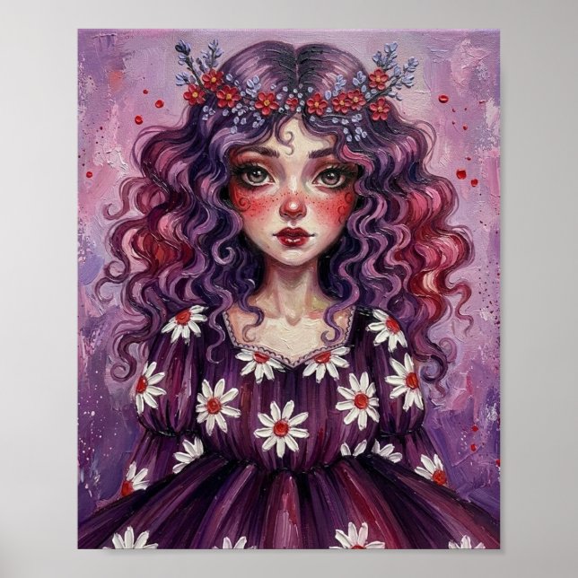 DaisyWitchPortrait  Poster (Front)