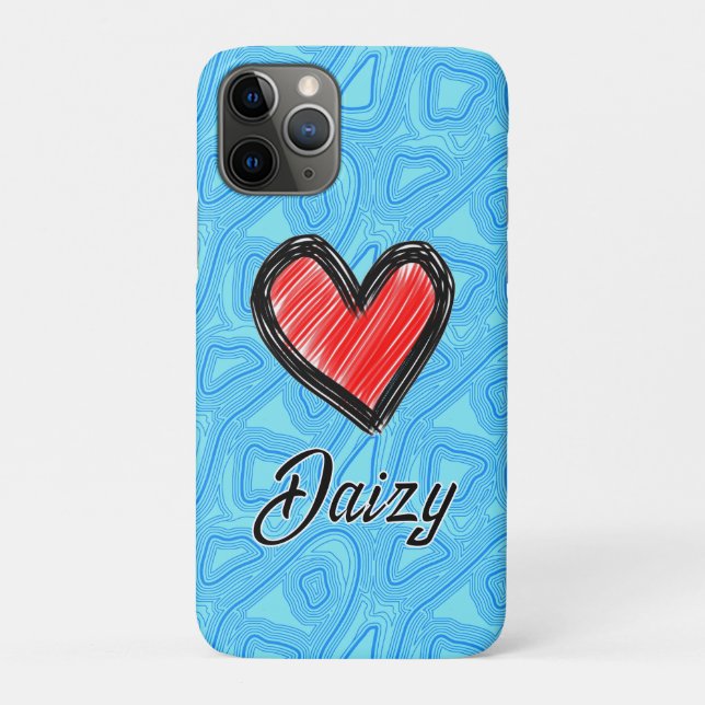 Daizy  Luggage Tag Case-Mate iPhone Case (Back)