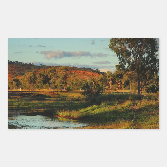 Dajarra landscape sticker (Front)