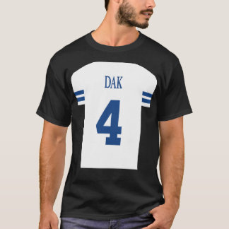 Dak Prescott Jersey Sticker T-Shirt