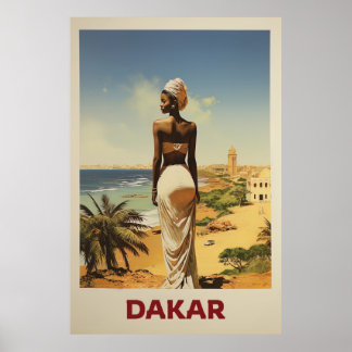 Dakar, Senegal, Travel  Poster