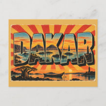 Dakar Volcanic Peninsula Atlantic Vintage Travel