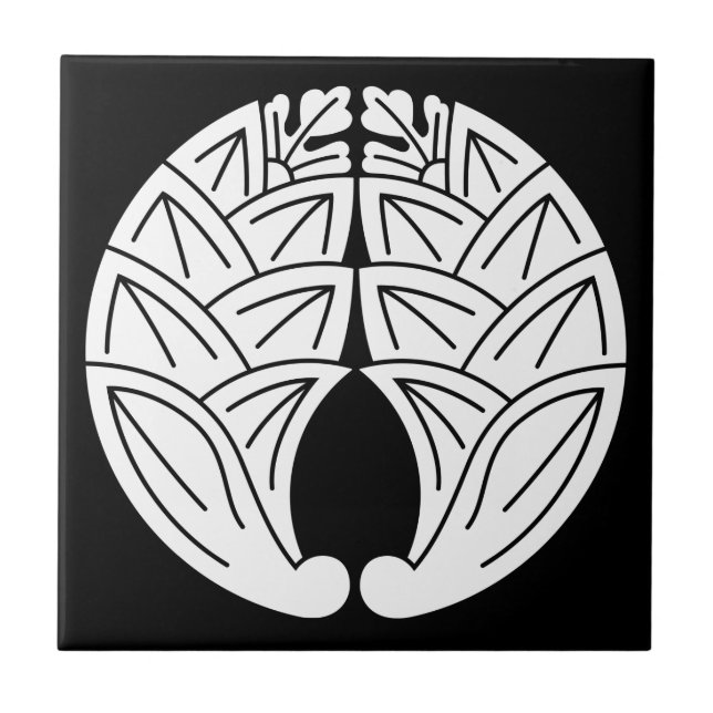 Daki Myouga Ceramic Tile (Front)