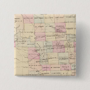 Dakota 15 Cm Square Badge