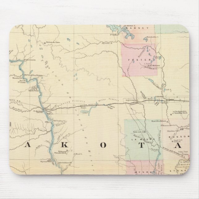 Dakota 2 mouse pad (Front)