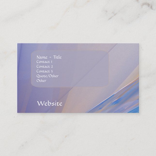 Dakota Business Card (Front)