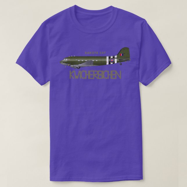 DAKOTA C47 SKYTRAIN KWICHERBICHEN 1 T-Shirt (Design Front)