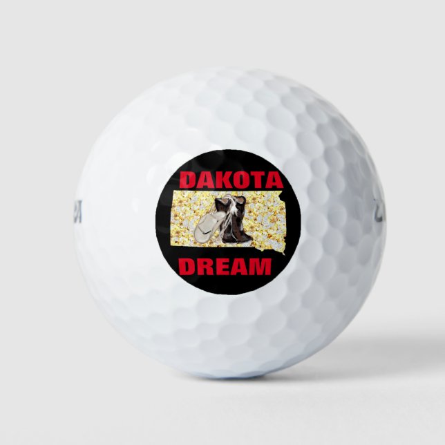 DAKOTA DREAM  GOLF BALLS (Front)