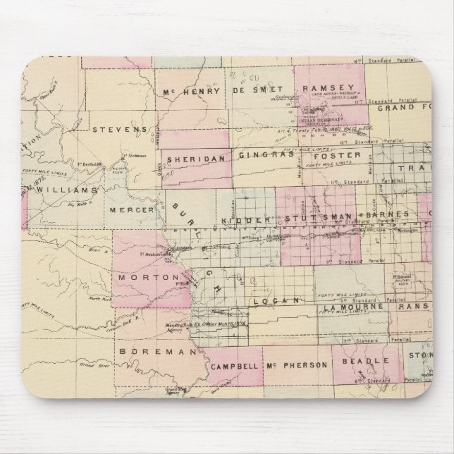 Dakota Mouse Pad (Front)