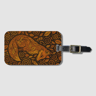 Dala-Fox Luggage Tag