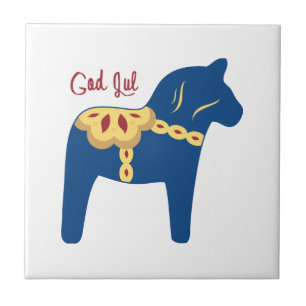 Dala God Jul Ceramic Tile