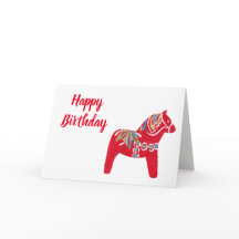 Dala Horse Birthday