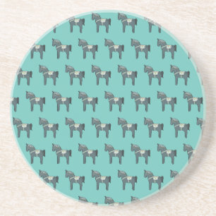 Dala horse coaster