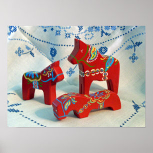 Dala Horse Collector's Poster