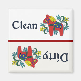 Dala Horse Dishwasher Helper Magnet