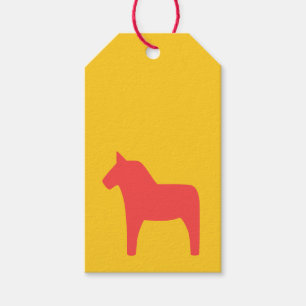 Dala Horse Gift Tags