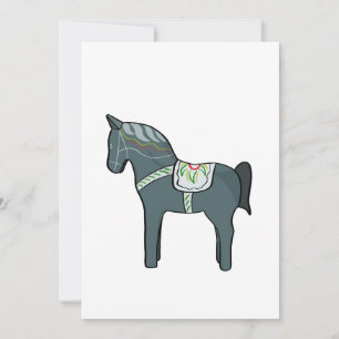 Dala horse invitation