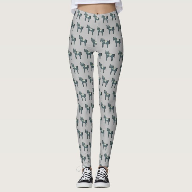 Dala horse leggings (Front)