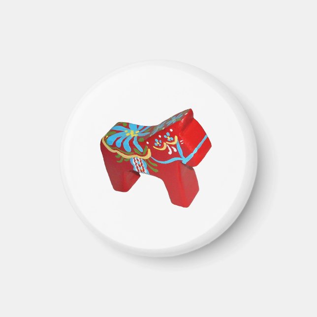 Dala horse magnet (Front)