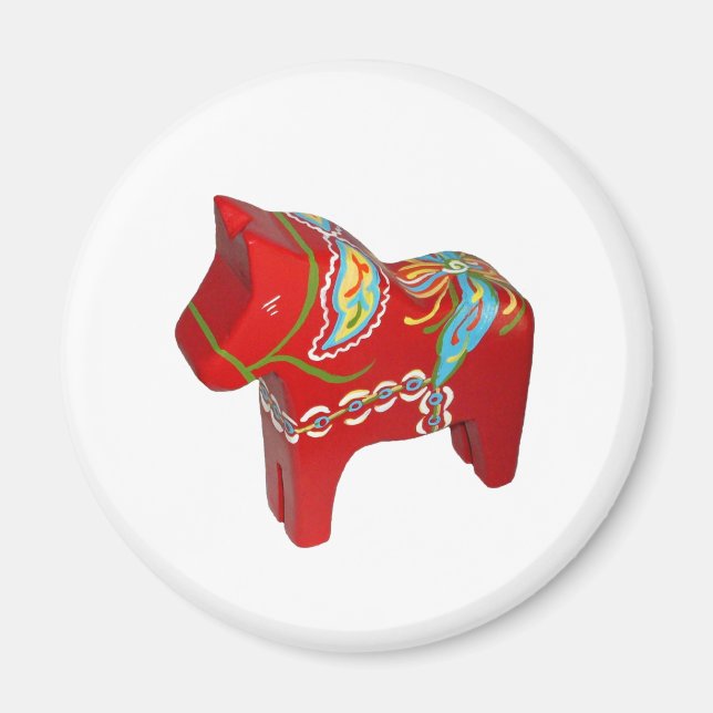 Dala Horse magnet (Front)